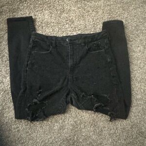 American Eagle Outfitters Black Skinny Jeans Modern Fit